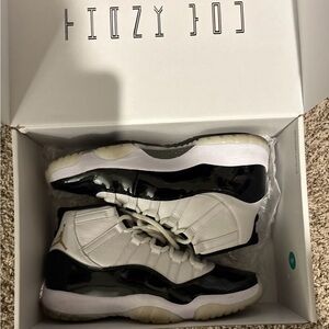 Jordan Kids Black and White Sneakers
